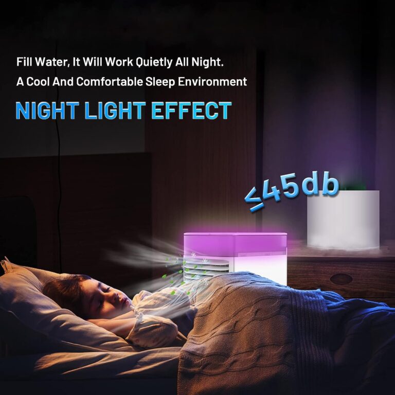 Evaporative Air Conditioner with LED Light and USB Review
