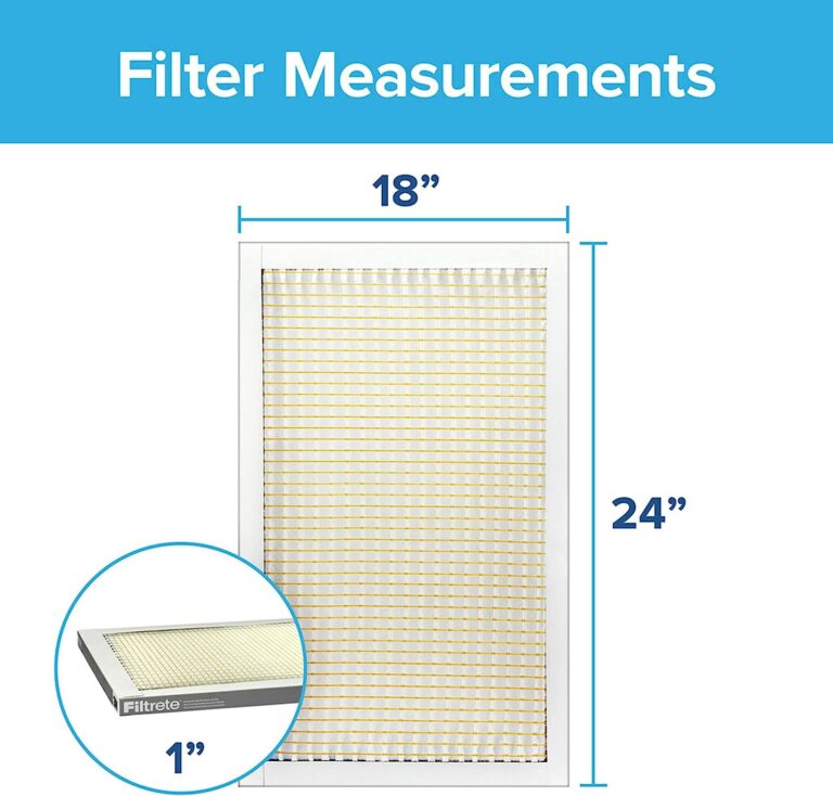 Filtrete 18x24x1 Air Filter, MPR 300, MERV 5, Clean Living Basic Dust 3-Month Pleated 1-Inch Air Filters, 6 Filters Review
