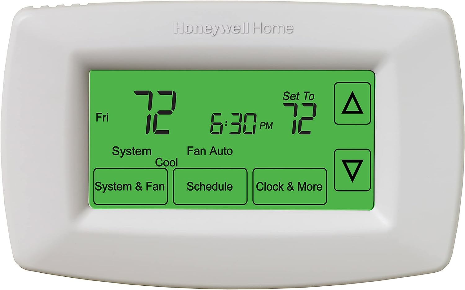 honeywell home rth7600d 7 day programmable touchscreen thermostat 1