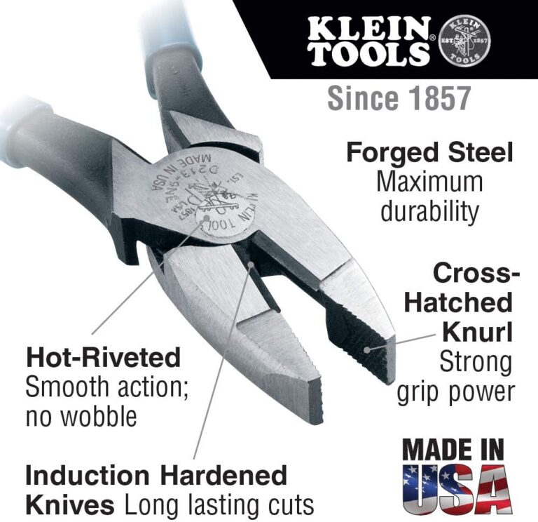 Klein Tools D20009NEGLW Side Cutter Linemans Pliers Review