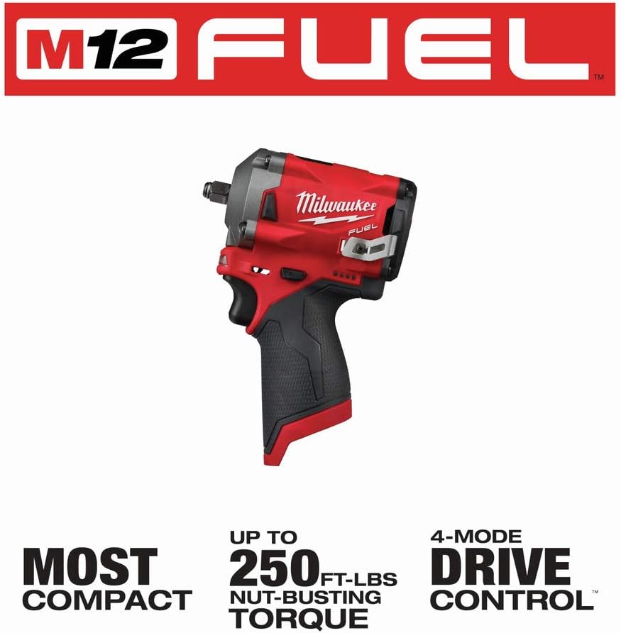M12 Fuel Stubby 3/8 Impact Wrench (Bare Tool)