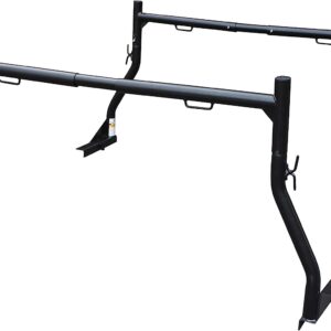 maxxhaul 50241 adjustable steel pick up truck ladder utility racks pair black 1