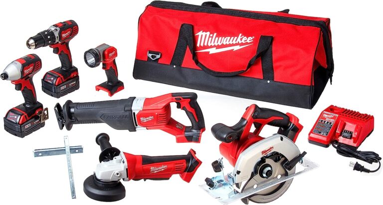 Milwaukee 2696-26 M18 Cordless LITHIUM-ION 6-Tool Combo Kit Review