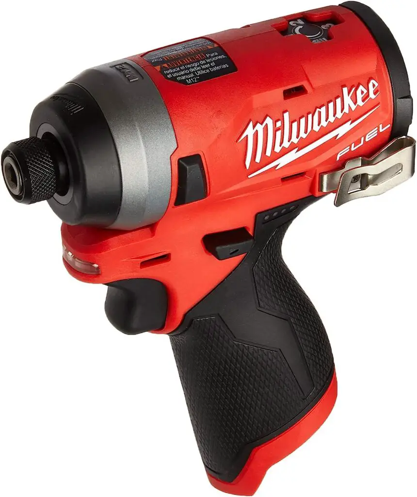 Milwaukee Electric Tools MLW2553-20 M12 Fuel 1/4 Hex Impact Driver (Bare)