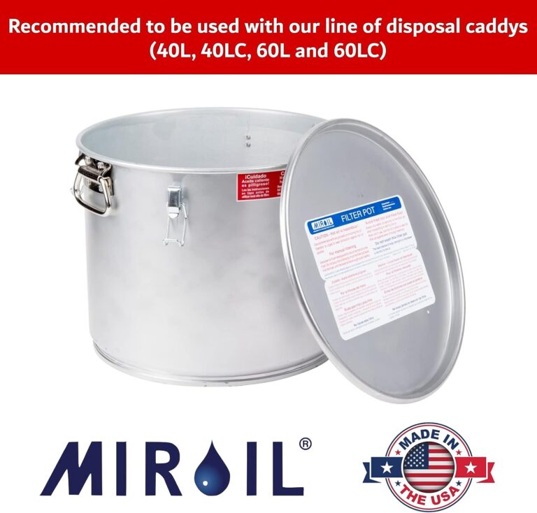 Miroil B6PS Fryer Filter Bag & Frame Review
