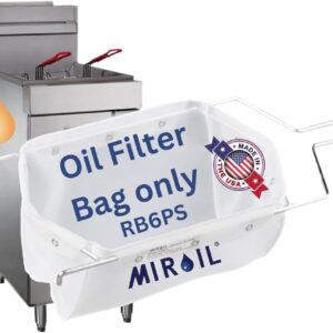 miroil rb6ps ez flow fryer oil filter bag review
