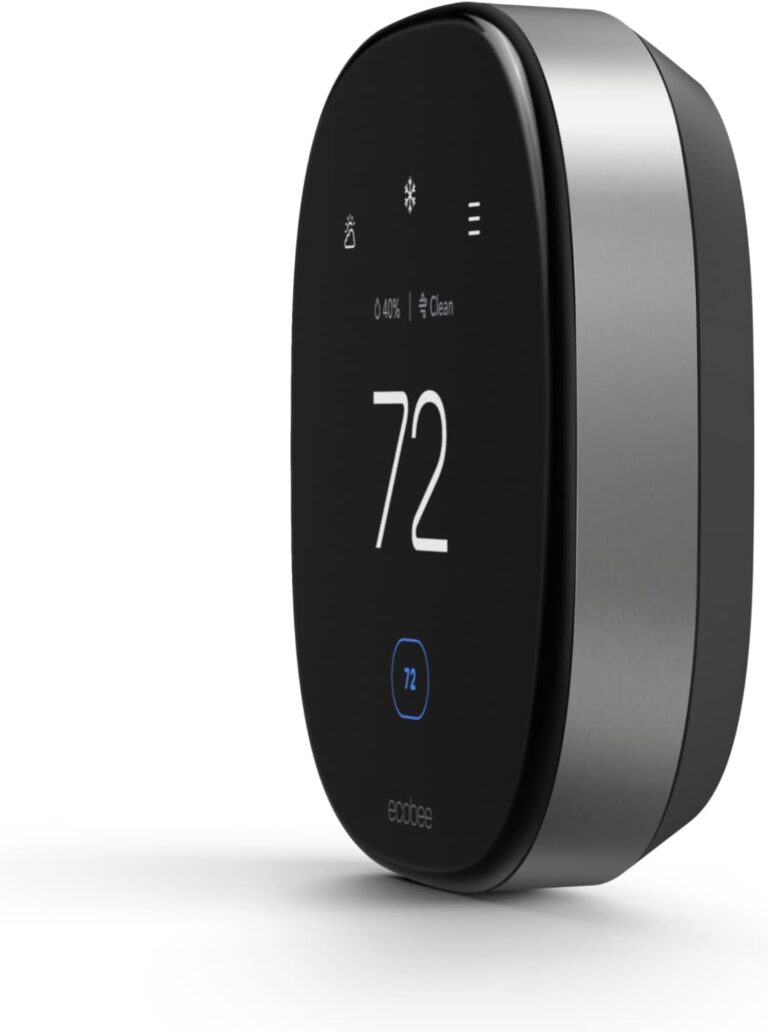 New ecobee Smart Thermostat Premium with Smart Sensor and Air Quality Monitor – Programmable Wifi Thermostat – Works with Siri, Alexa, Google Assistant review