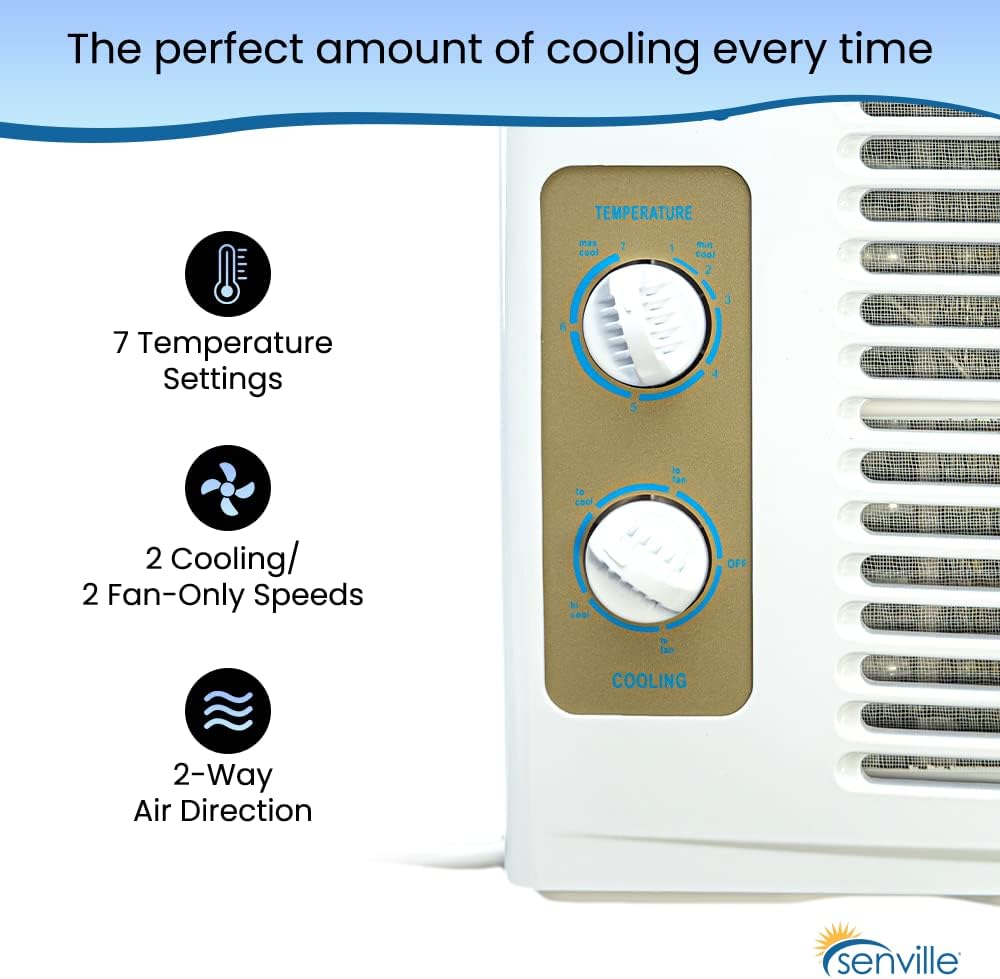 senville 5000 btu window air conditioner review