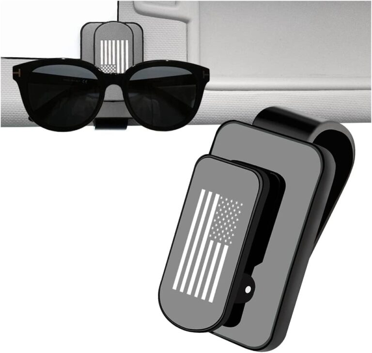 Sunglasses Holders for Car Sun Visor US Flag Car Accessories Review