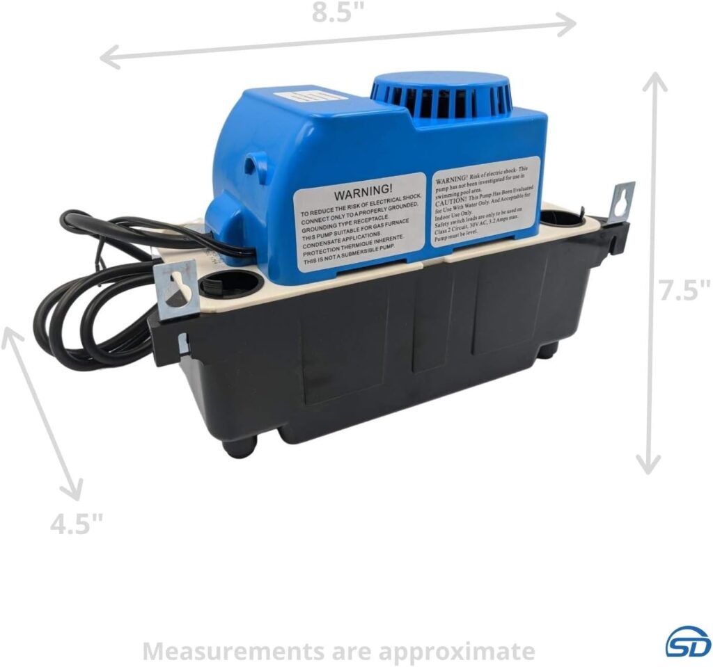 Supplying Demand CP230 SPCP230 HVAC Condensate Pump 230V with 80dB Audible Alarm