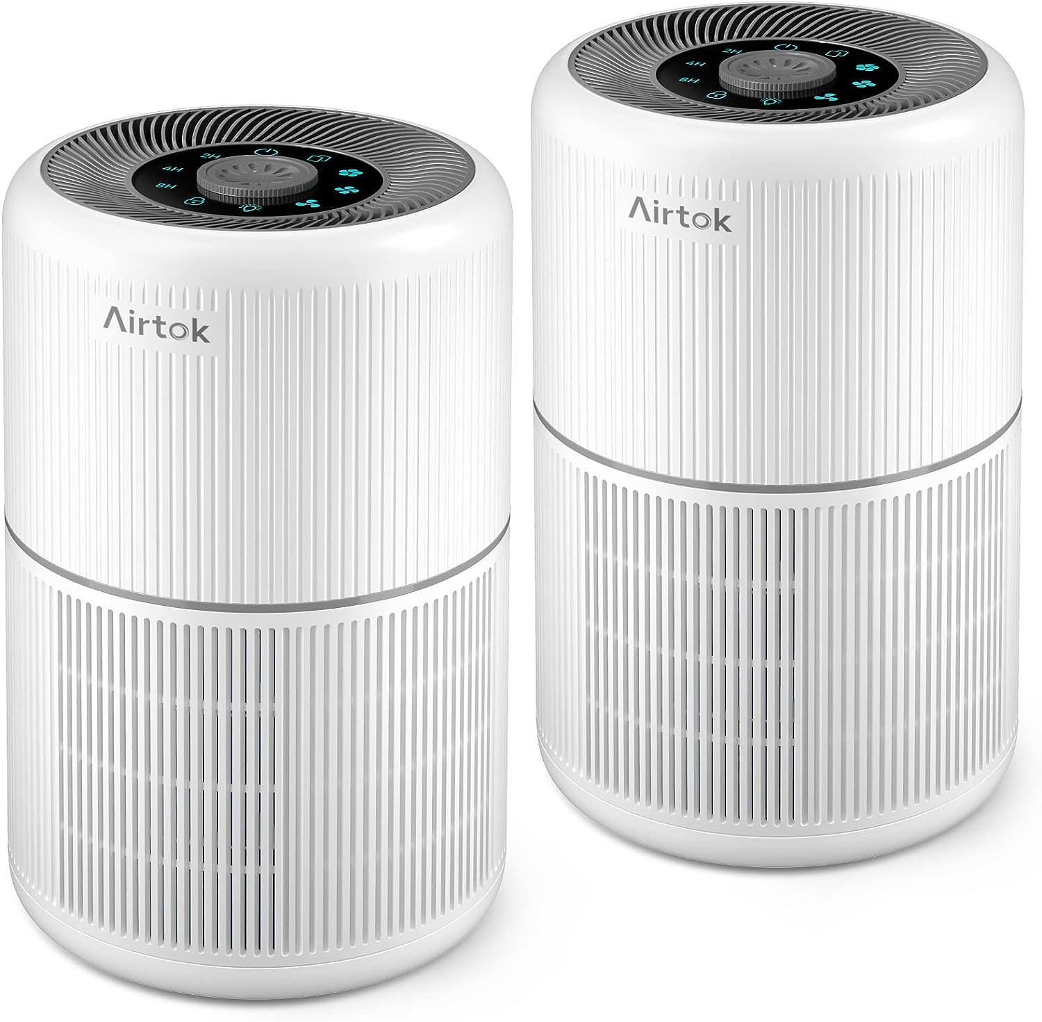 2 pack air purifier for home bedroom review