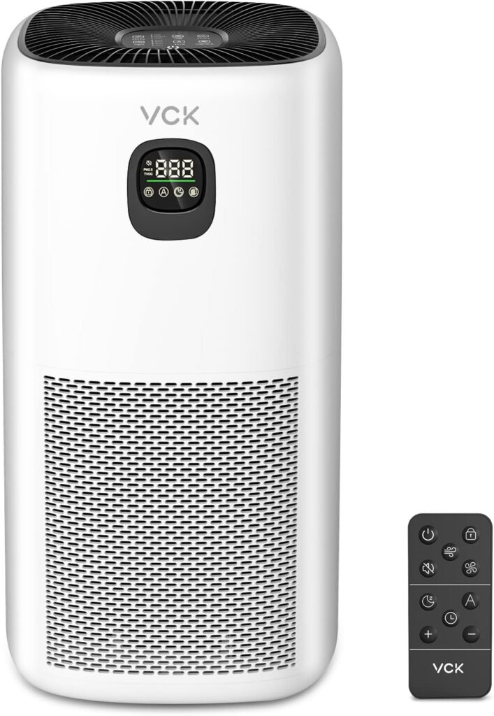 Air Purifiers for Large Room, Quiet Air Purifier for Home Bedroom Up To 1596 Sq Ft, Auto Mode, Remote, Remove 99.99% of Particle, Pet Allergies, Smoke, Dust(large)