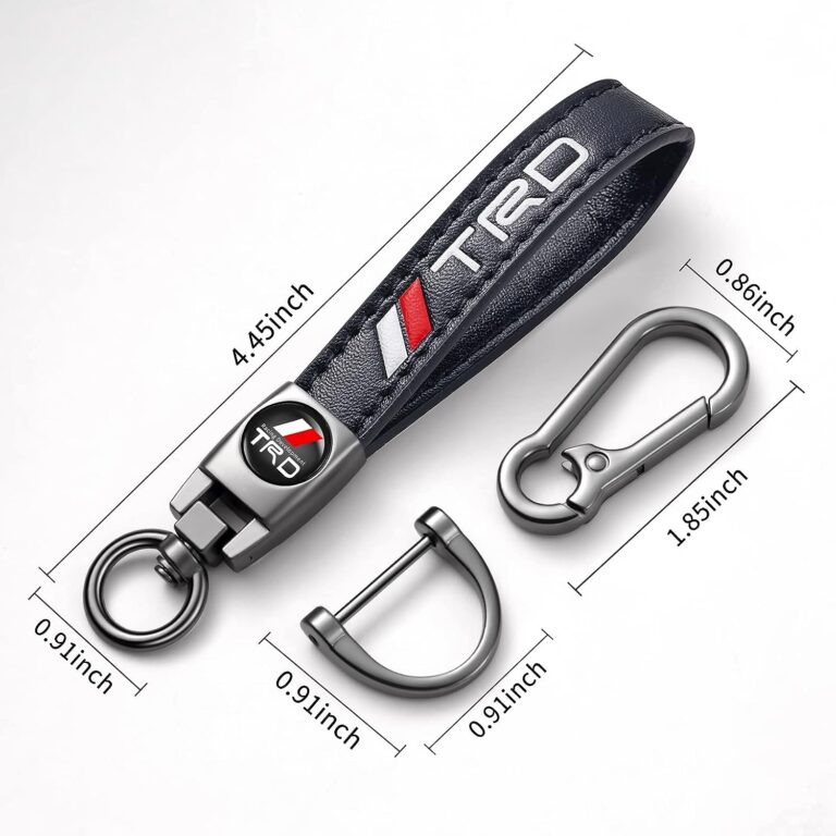 APXIVI Genuine Leather Car Keychain Review