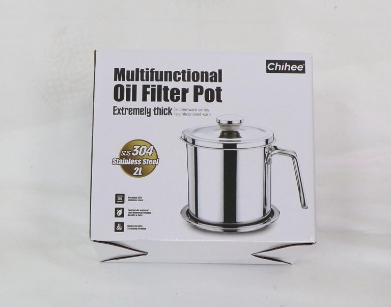 Chihee Oil Strainer Pot Grease Can 2L Review