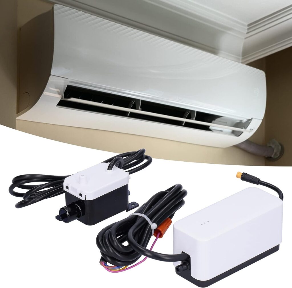 Condensate Pump Macerator Pump Mini Split Automatic Air Conditioning Pump Air Conditioning Drain Removal Quiet Device S1 Ac110‑240v for Air Conditioners Dehumidifiers