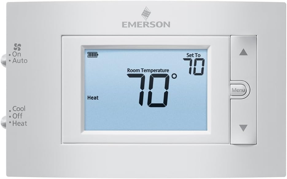Emerson 1F83C-11NP Conventional (1H/1C) Non-Programmable Thermostat