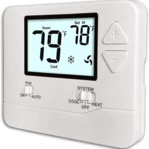 heagstat non programmable thermostat review