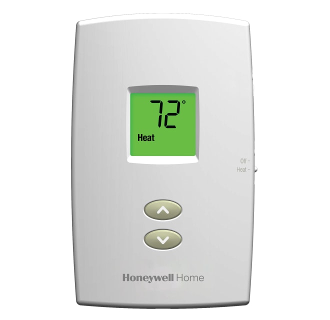 honeywell th1100dv1000u pro 1000 vertical non programmable thermostat review