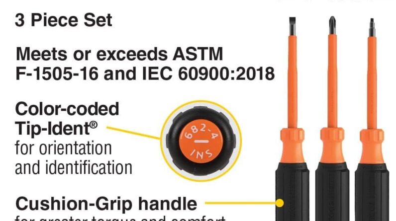 klein tools 85073ins insulated screwdriver set review