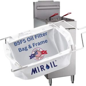 miroil b5fs fryer filter bag frame review