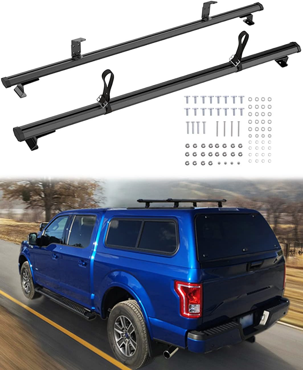 Mountainpeak Pickup Truck Topper Ladder Rack Camper Shell Roof Rack Review