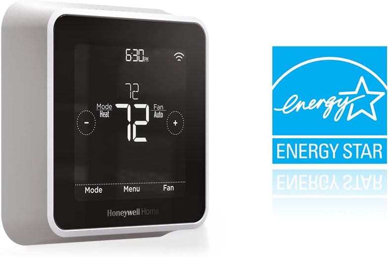 New 2023! Honeywell Home RTH8800WF2022, T5 WiFi Smart Thermostat, 7 Day-Programmable Touchscreen, Alexa Ready, Geofencing Technology, Energy Star, C-Wire Required