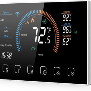 smart thermostat for home wifi programmable digital thermostat review