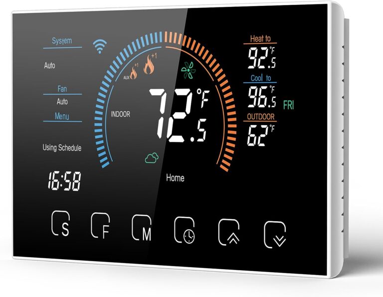 Smart Thermostat for Home WiFi Programmable Digital Thermostat Review