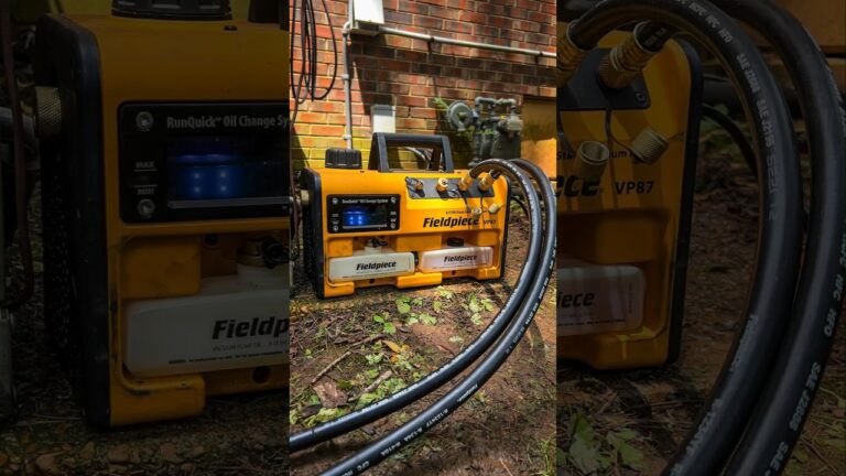The FASTEST #hvac Vacuum Setup!!