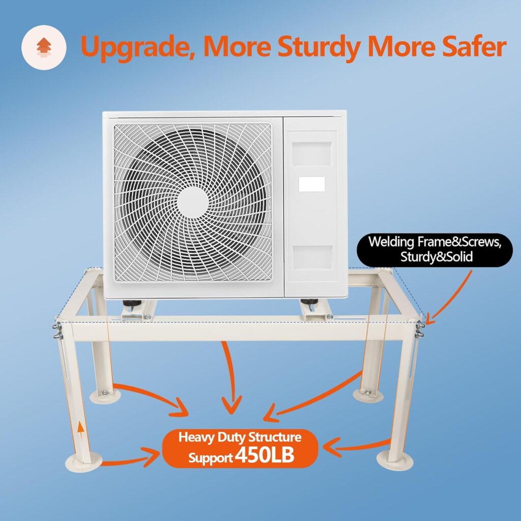Aazon.co: Yarssihha Ini Split Ground Stand For 9000-24000 BTU