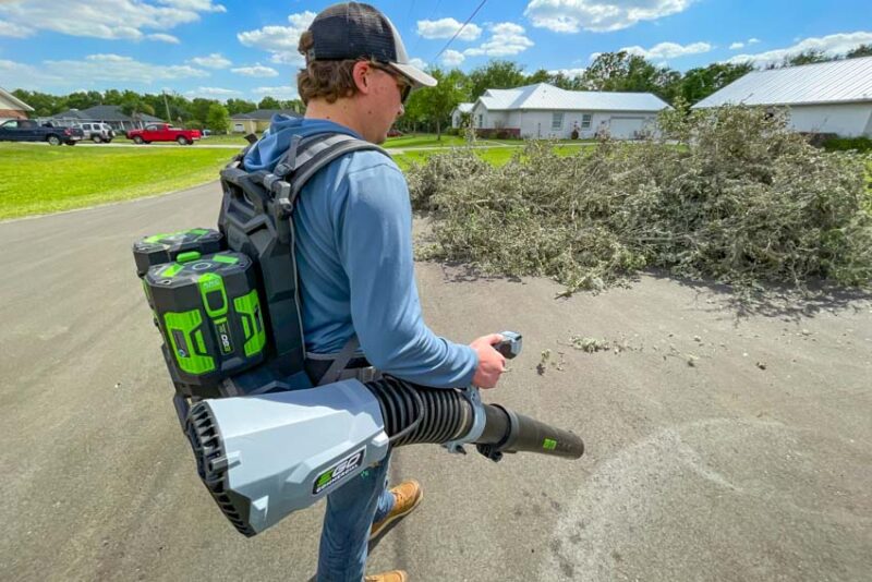 ego 765 cfm cordless leaf blower review 6