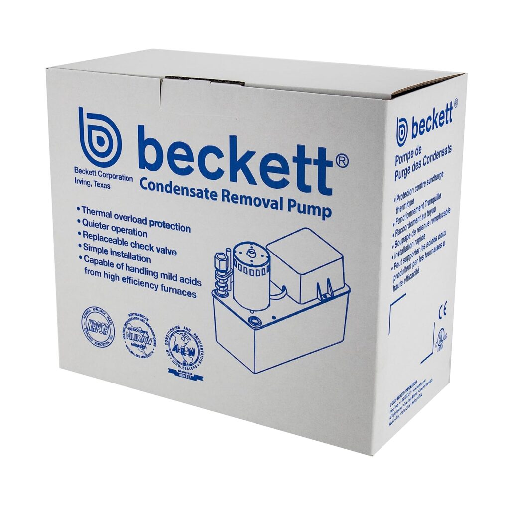 Beckett CB251UL Large Condensate Pump, 115V, 25 ft max lift