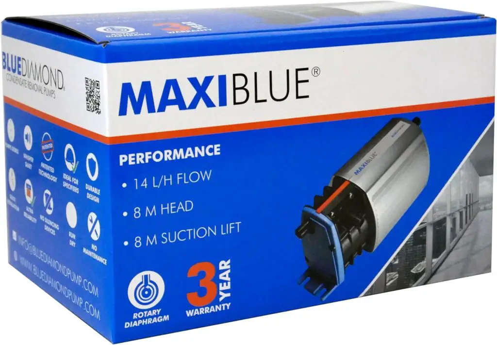 Blue Diamond MaxiBlue Condensate Pump HVAC X87-721 208/230v