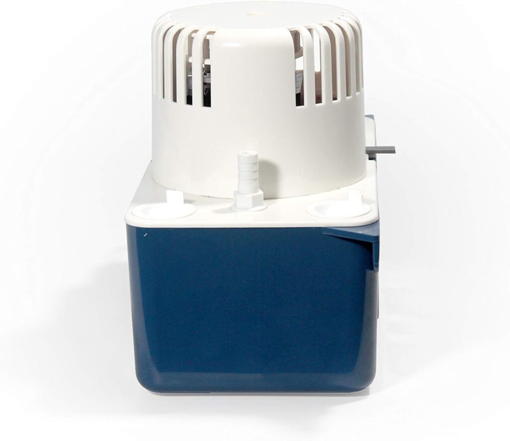 Condensate Removal Pump RTP20WS115V,Automatic Snap-action Switches, 1/2 Gallon Rustproof, High Impact ABS tank