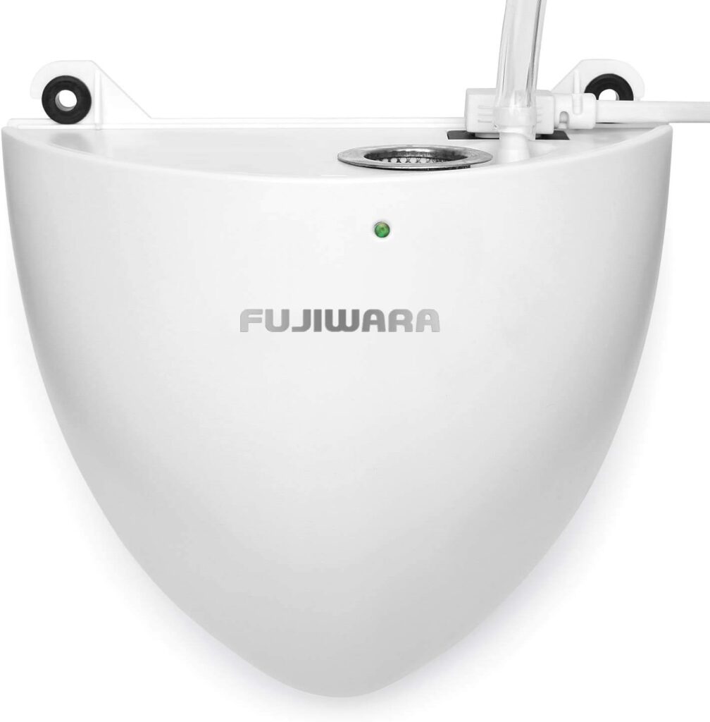 FUJIWARA Condensate Pump Exquisite Automatic Condensation Drain Removal Pump Wall Mounted Quiet for HVAC,Air Conditioner,Dehumidifier,Furnance,Ice Maker,Suitable for A/C 1-3HP 2200W (FUJ—24L)