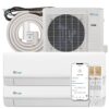Stay Cool and Connected with the Senville SENA-18HF/D Dual Zone Mini Split Air Conditioner Heat Pump