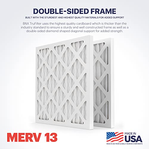 Upgrade Your Indoor Air Quality with BNX TruFilter 14x14x1 Air Filter MERV 13 (6-Pack) - Made in USA 6 Upgrade Your Indoor Air Quality with BNX TruFilter 14x14x1 Air Filter MERV 13 (6-Pack) - Made in USA - Image 6