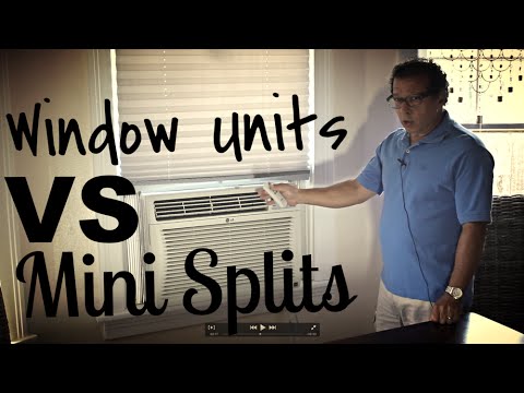 ductless mini split vs window unit