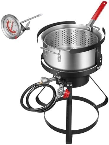 Outdoor Feasts Made Easy: Our VIVOHOME Fish Fryer Review