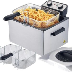 Effortless Frying Fun: Our 5.3 Quart Electric Deep Fryer