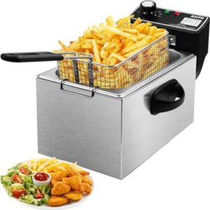 “Crispy Delights: Our Experience with the 4.2 Qt Deep Fryer”