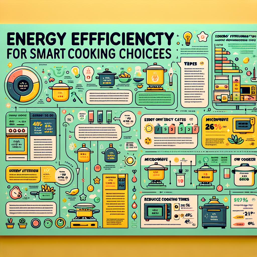 Energy Efficiency for Smart Cooking Choices