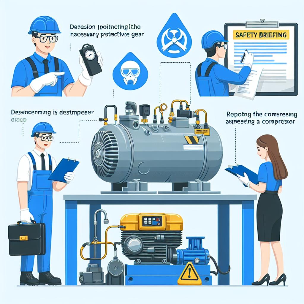 Step-by-Step​ Guide to Safely Inspecting Your Compressor