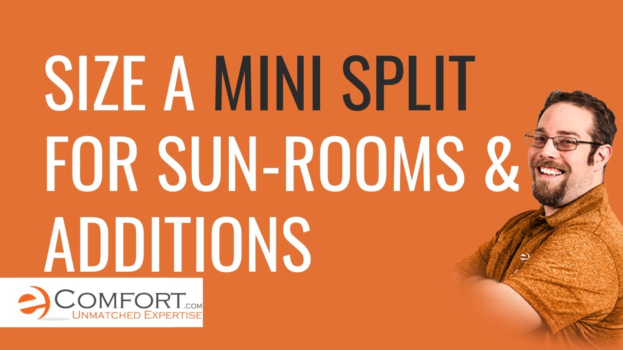 ductless mini splits for sunrooms