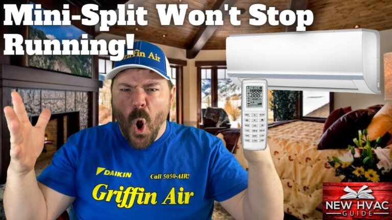 do mini splits run all the time