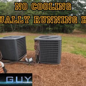 When Your HVAC Isn’t Cooling: It’s Blowing Hot Air! #hvacguy #hvaclife