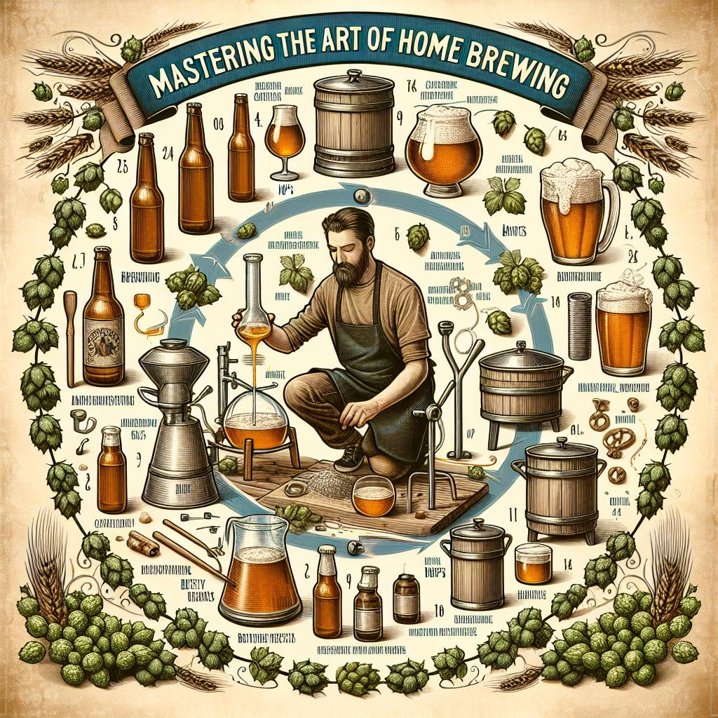 Mastering the Art of Home Brewing: Tips and Tricks ⁤for Enthusiasts