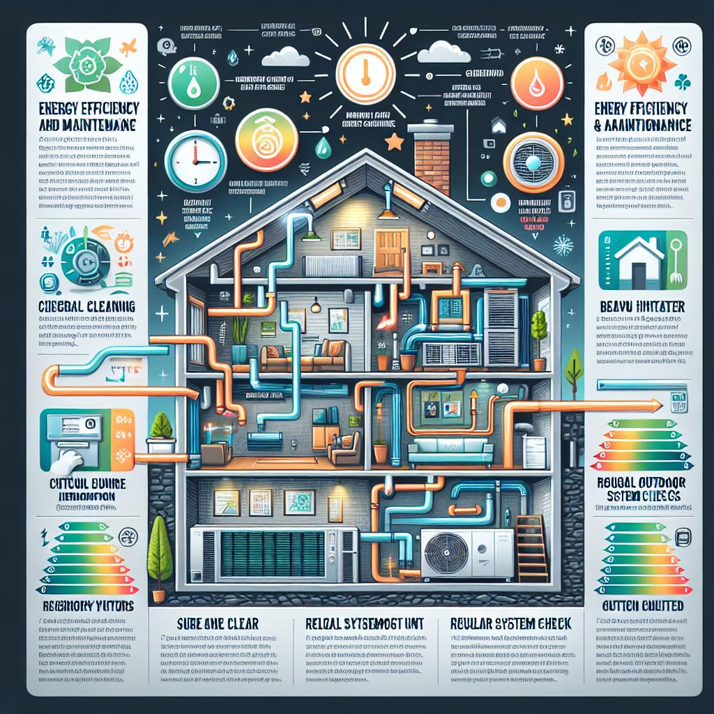 Energy Efficiency and Maintenance⁣ Tips for Optimal ‍HVAC Performance