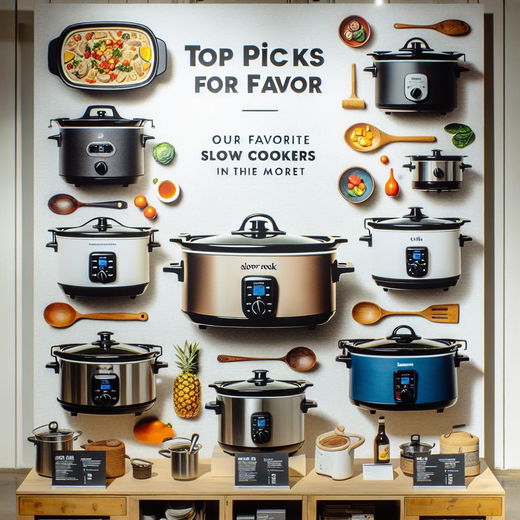 Top Picks for Flavor:‌ Our Favorite‍ Slow‌ Cookers on the Market