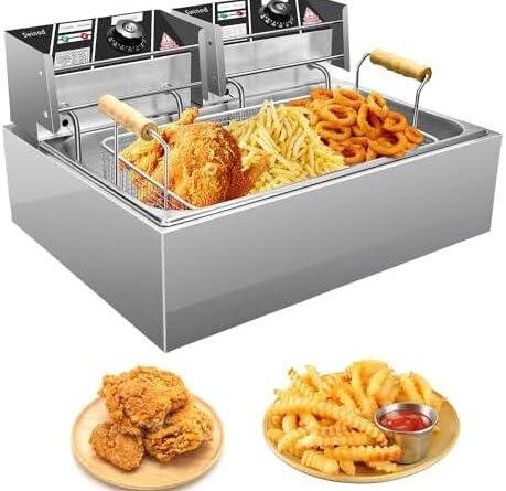 Ultimate Deep Frying with Our Versatile Commercial Fryer